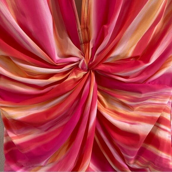 Contours by Coco Reef Women's Halter One Piece Swimsuit with Shapewear - Picture 3 of 10